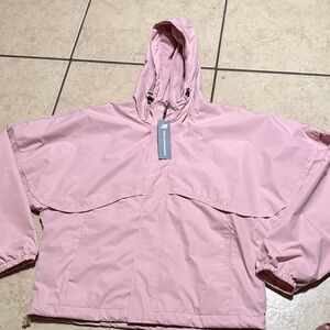 New Balance Light Pink Hooded Windbreaker